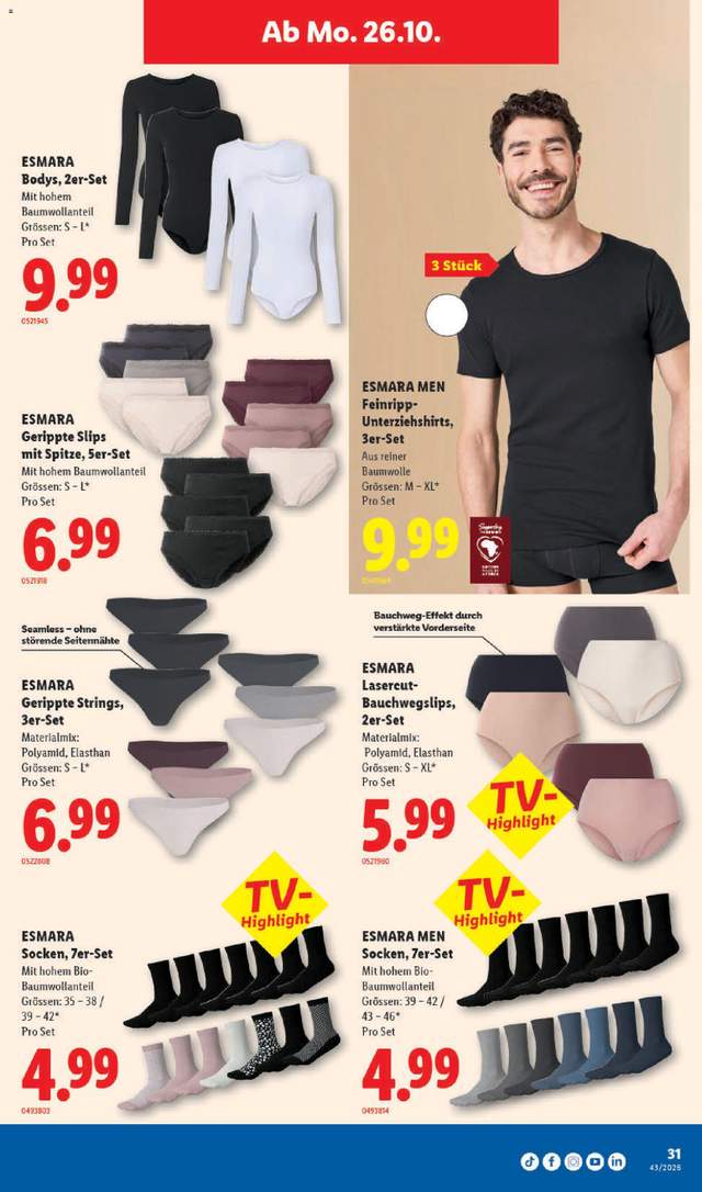 Neue Lidl Aktionen ab 22.10.