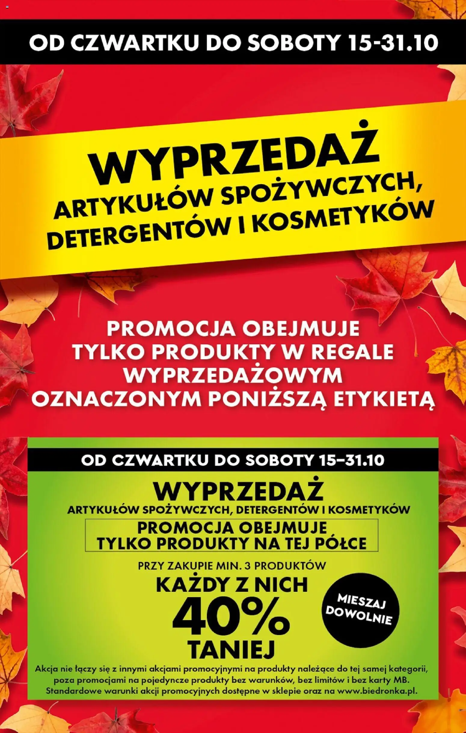 Pogląd gazetki "Biedronka gazetka od czwartku" ze sklepu Biedronka ważnej od 15.10.2026 - Torba