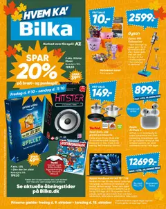 Eksempel på tilbudsavis Bilka - Tilbudsavis - Nonfood fra butik Bilka gyldig fra 09/10/2026