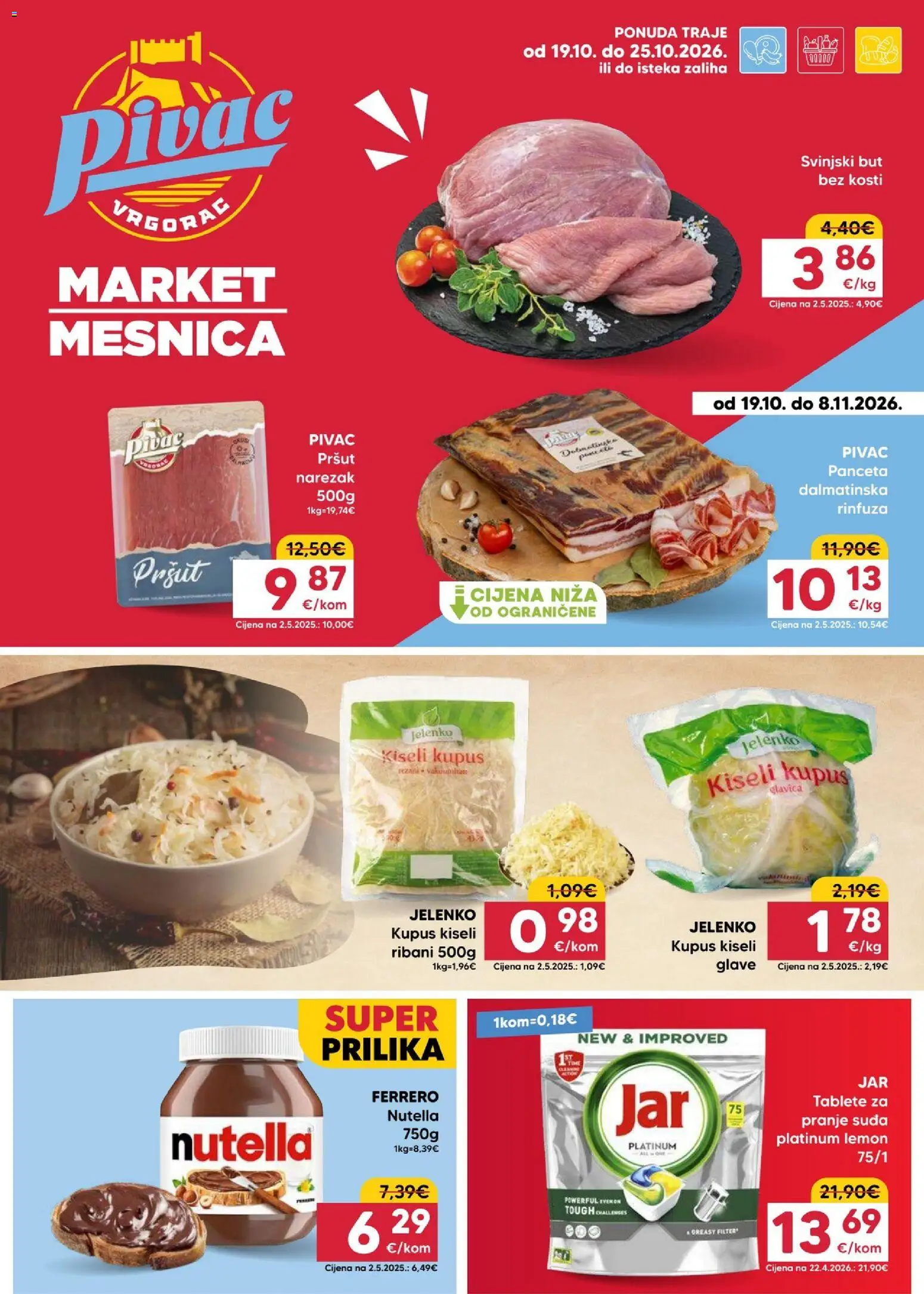 Pregled letka Pivac Katalog trgovine Pivac vrijedi od 19.10.2026