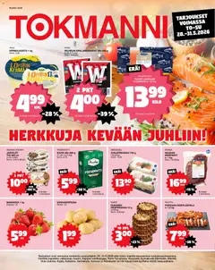 Kaupan Tokmanni Tokmanni ruokatarjoukset esikatselu, voimassa 28/05/2026