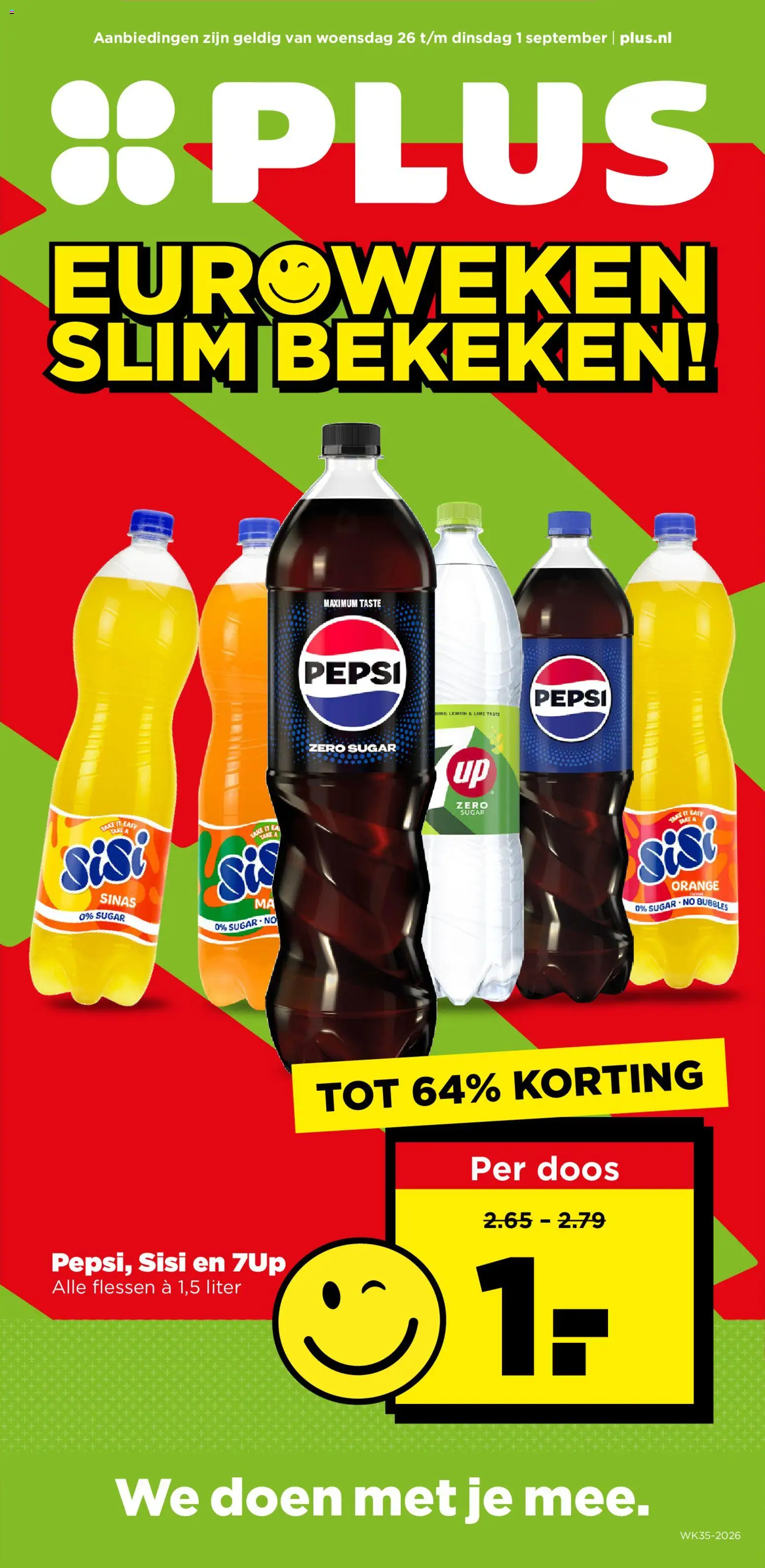 Voorbeeld van Plus folder week 35 van winkel Plus geldig vanaf 26-08-2026