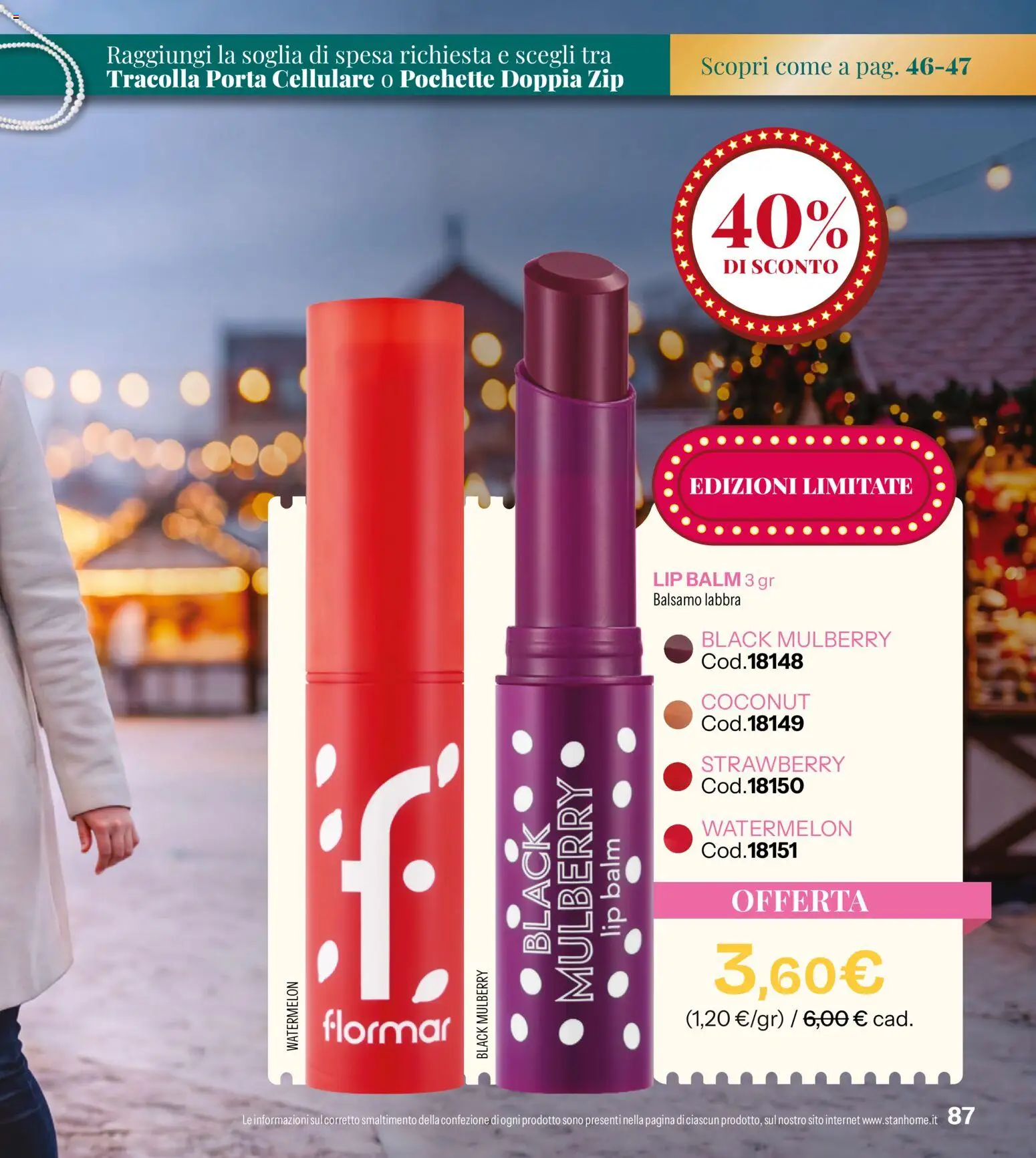 Anteprima dell'opuscolo Catalogo Stanhome Natale dal negozio Stanhome valido da 27/10/2026 - Cellulare, Porta, Balsamo