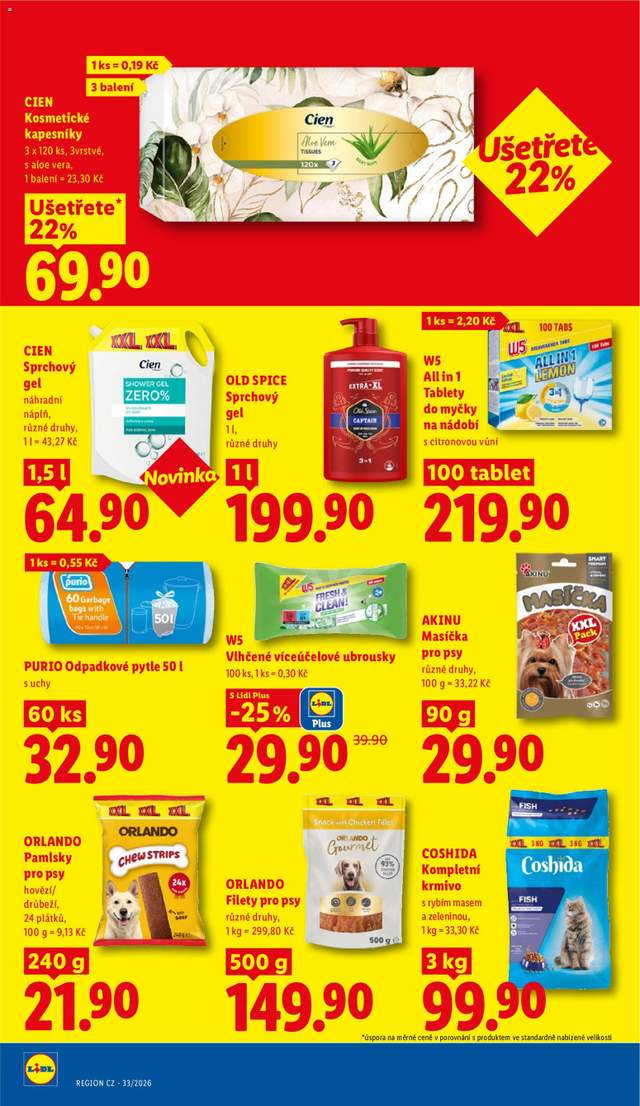 Nový Lidl leták od 10.08.