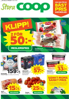 Förhandsgranska reklamblad Stora Coop erbjudanden från butik Stora Coop gäller från 11/05/2026