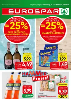 Vorschau der Angebote: Eurospar Eurospar Flugblatt gültig ab 16.07.2026