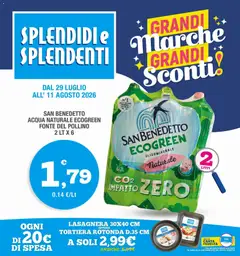 Anteprima dell'opuscolo Splendidi e Splendenti volantino dal negozio Splendidi e Splendenti valido da 29/07/2026