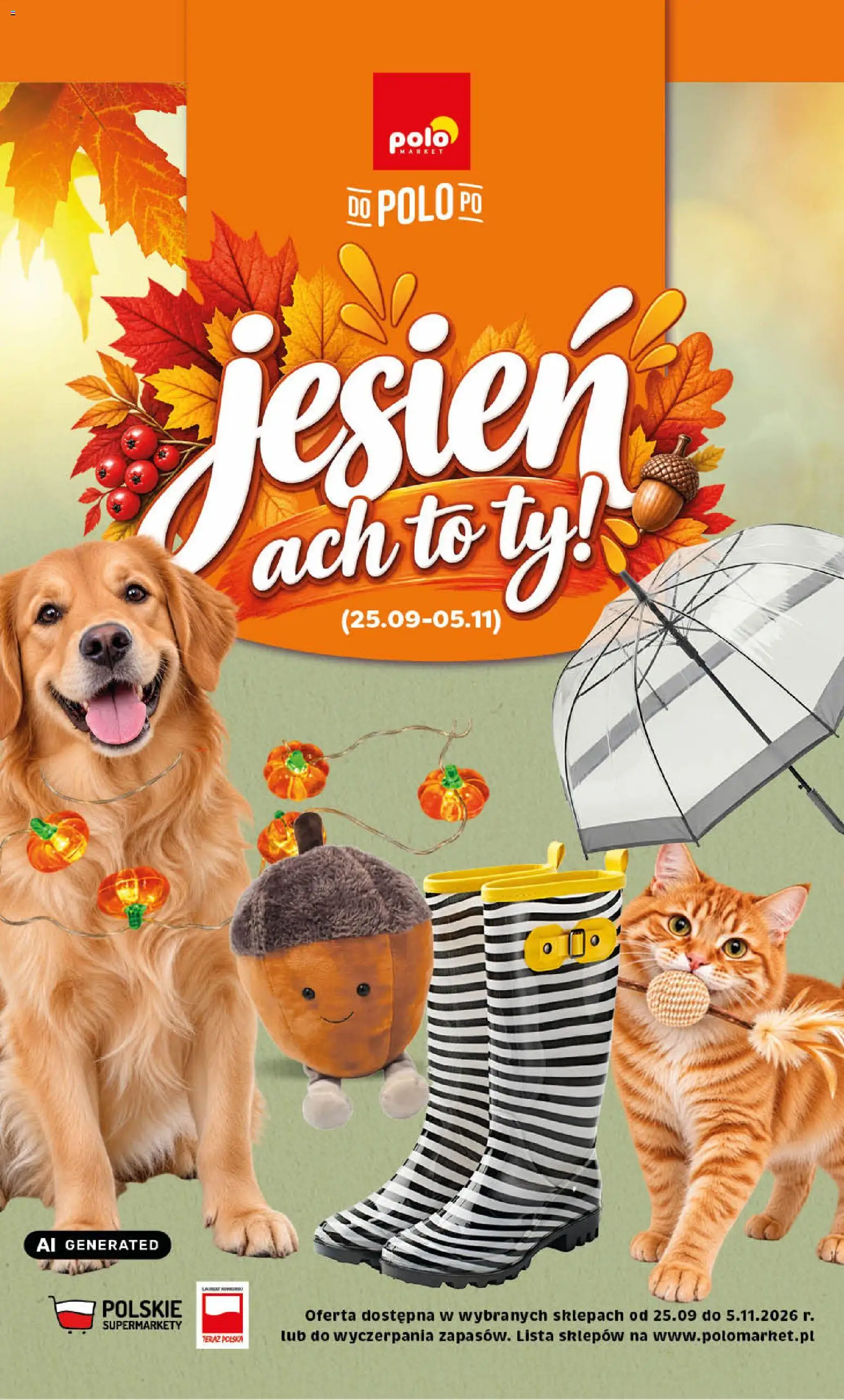 Pogląd gazetki "POLOmarket katalog - Jesień" ze sklepu POLOmarket ważnej od 25.09.2026