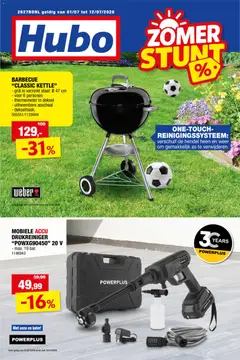 Voorbeeld van Hubo Folder van winkel Hubo geldig vanaf 01/07/2026