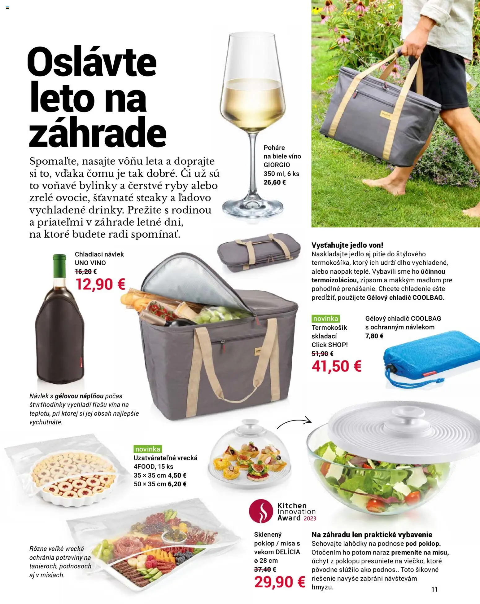 Náhľad TESCOMA letáku platného od 01.06.2026 - Víno, Ryby, Bylinky, Poháre, Biele víno