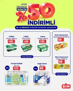 BİM BİM - İndirim 28.08.2026 - Broşürünün önizlemesi