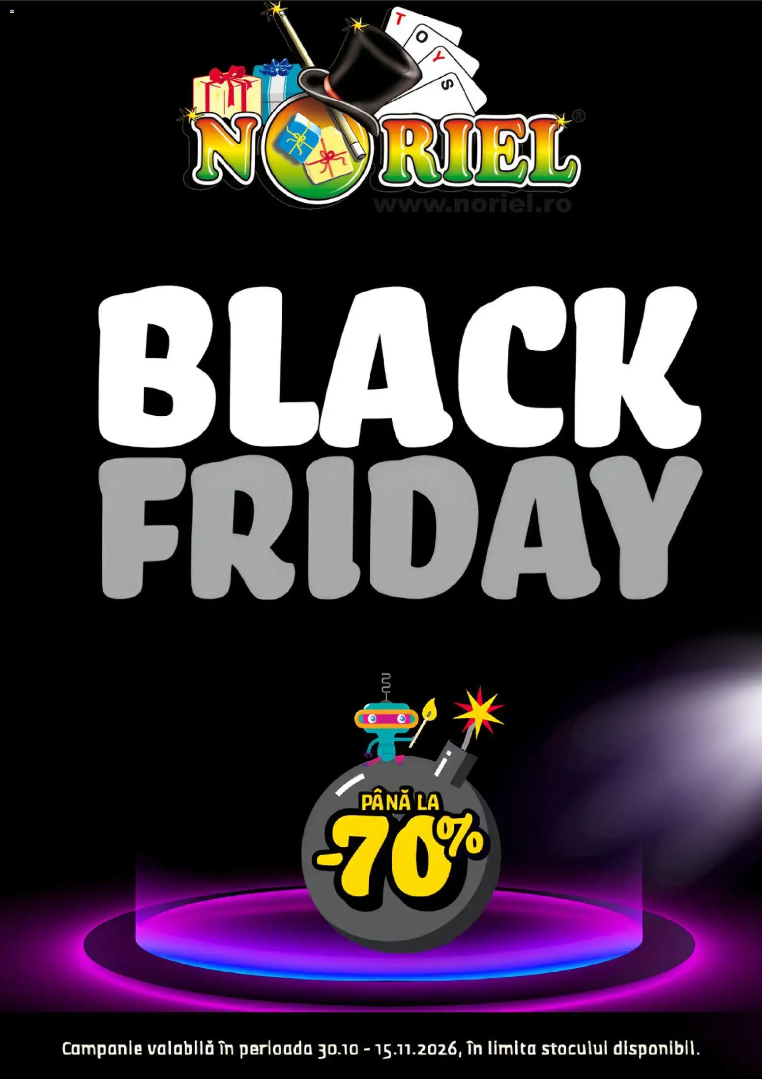 Previzualizarea de cataloage: Noriel Noriel Black Friday valabil de la 30.10.2026