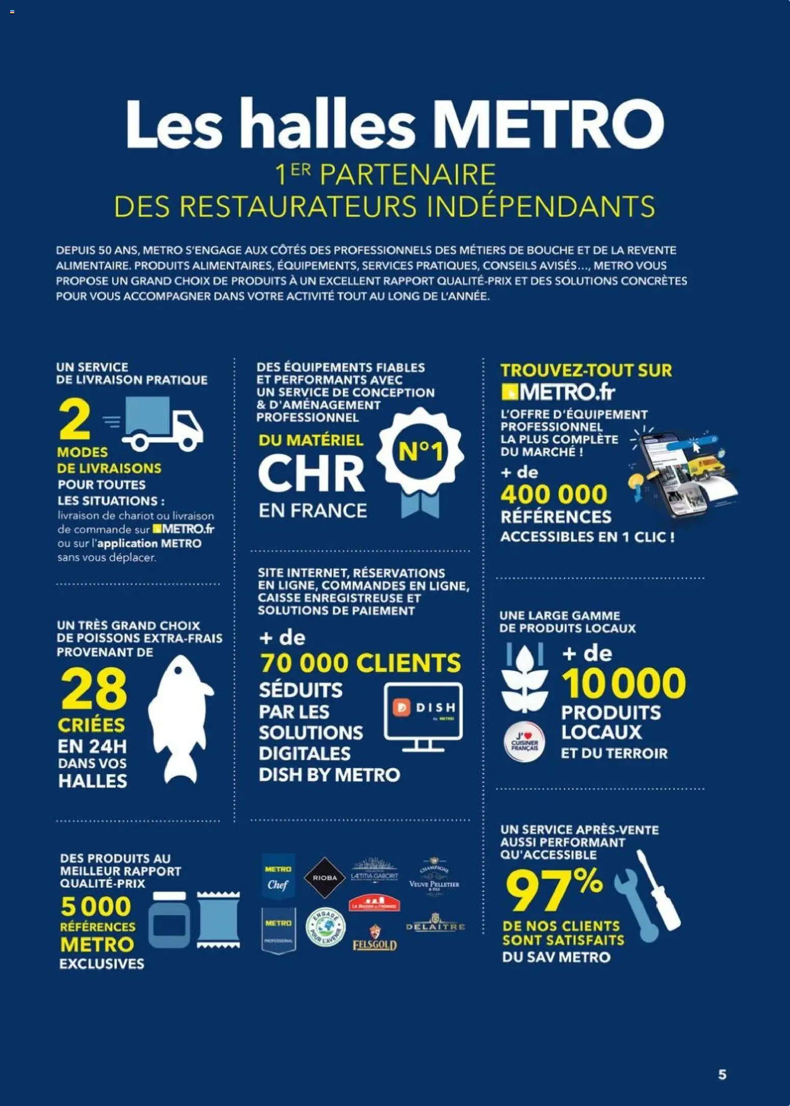 Prévisualisation de METRO - Guide Italie du magasin METRO formulaire valide 28/05/2026 - Poissons, Chariot