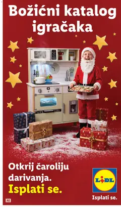 Pregled letka Lidl Katalog - Čarolija darivanja trgovine Lidl vrijedi od 04.11.2026