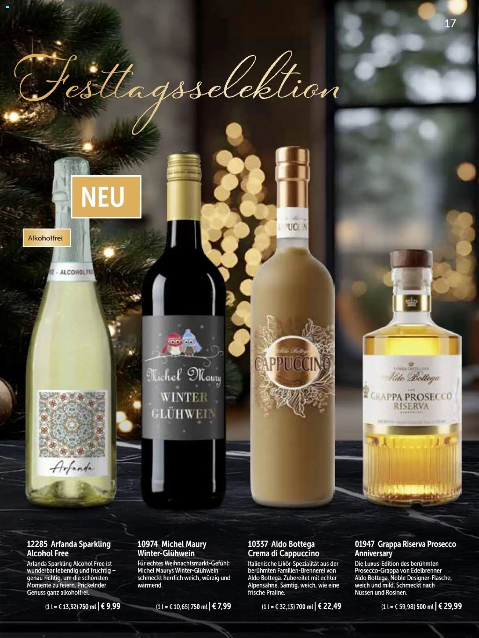 Vorschau von dem Prospekt des Geschäftes Bofrost, gültig ab dem 26.10.2026 - Prosecco, Rosinen
