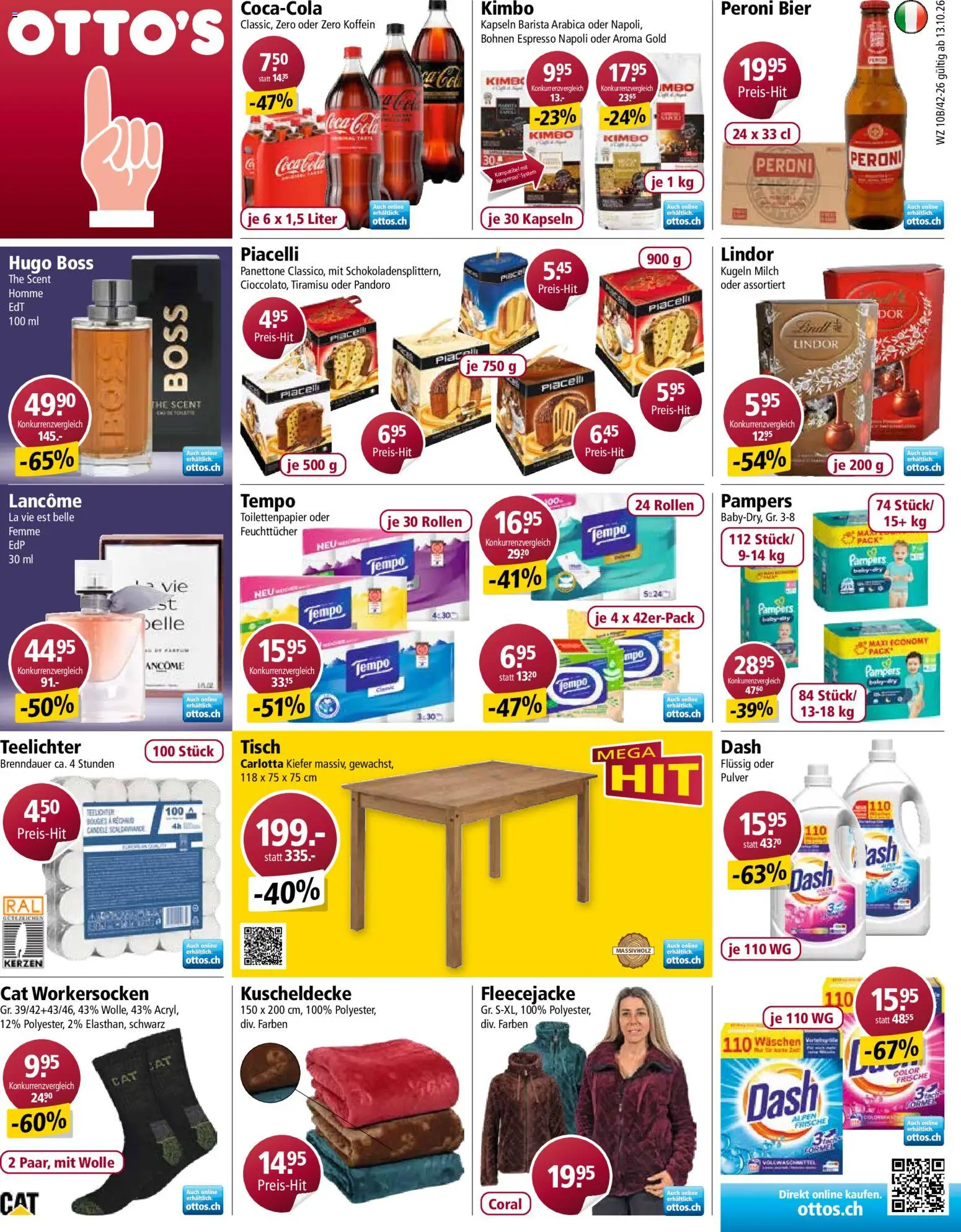 Vorschau des Merkblatts Otto's aktionen vom Shop Otto's gültig von 13.10.2026 bis 19.10.2026