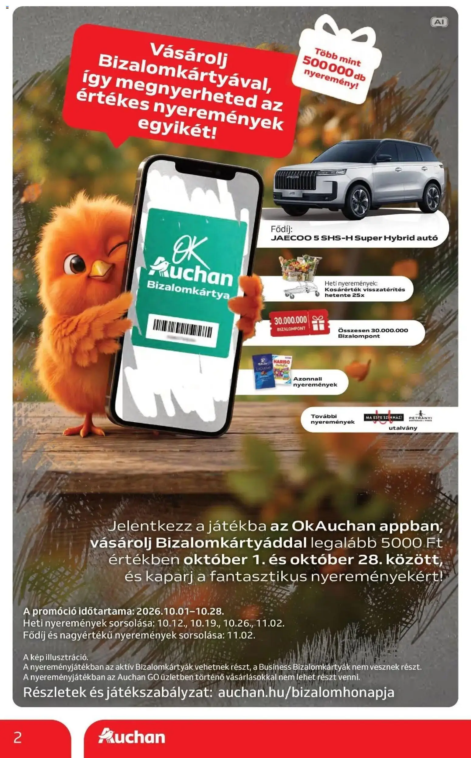 Auchan - Auchan akciós újság Szolnok megtekintése, amely érvényes 2026.10.22.-től