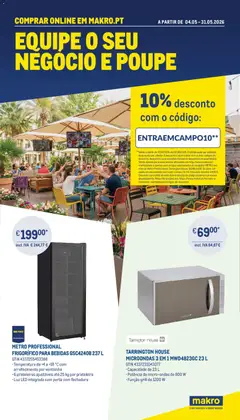 Pré-visualização do folheto da loja Makro válida a partir de 04/05/2026
