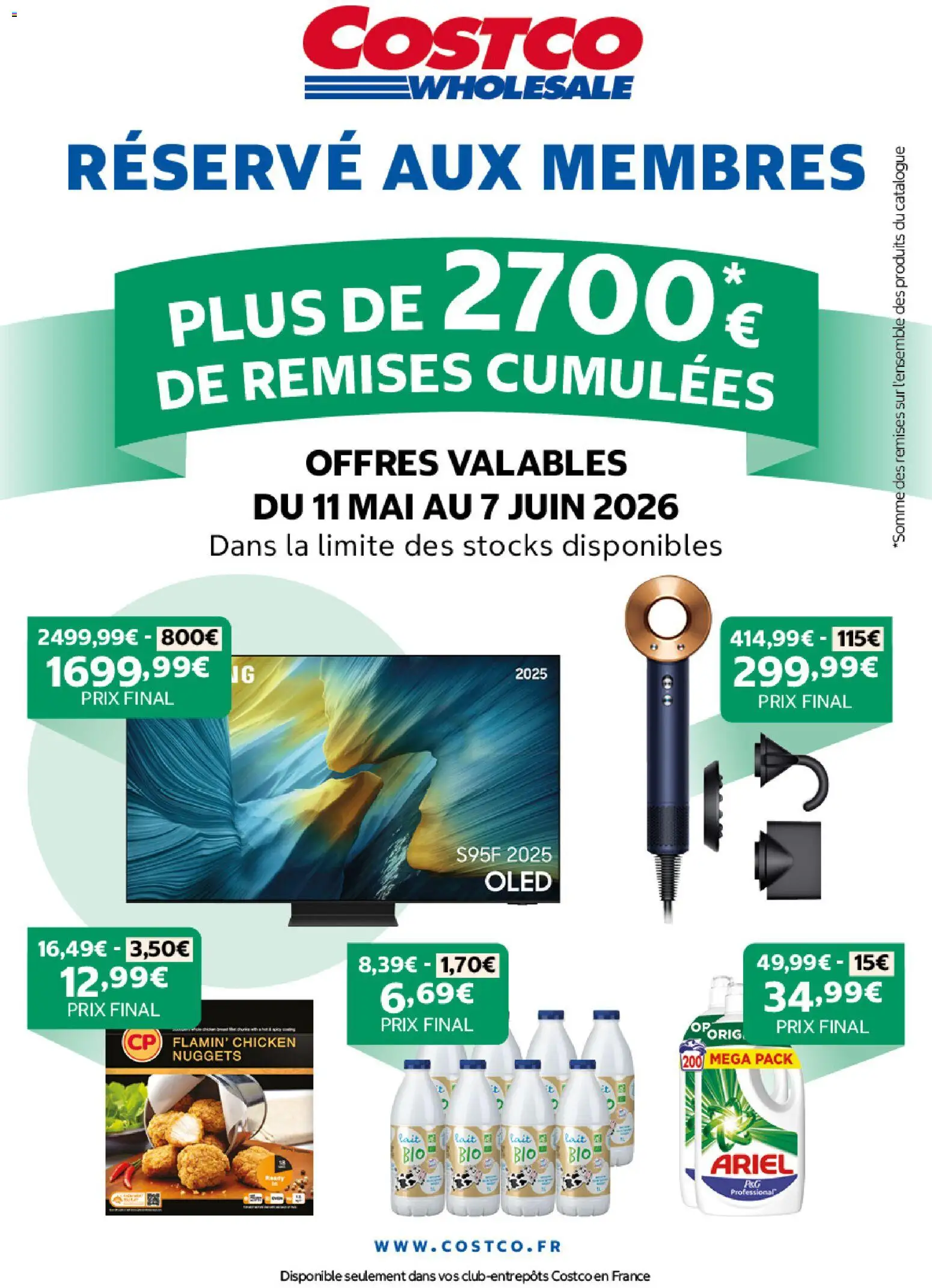 Prévisualisation de Costco catalogue du magasin Costco formulaire valide 11/05/2026