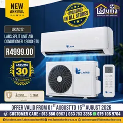 Preview of Laduma Hardware flyer valid from 01/08/2026