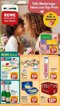 Vorschau von dem Prospekt des Geschäftes Rewe, gültig ab dem 04.05.2026
