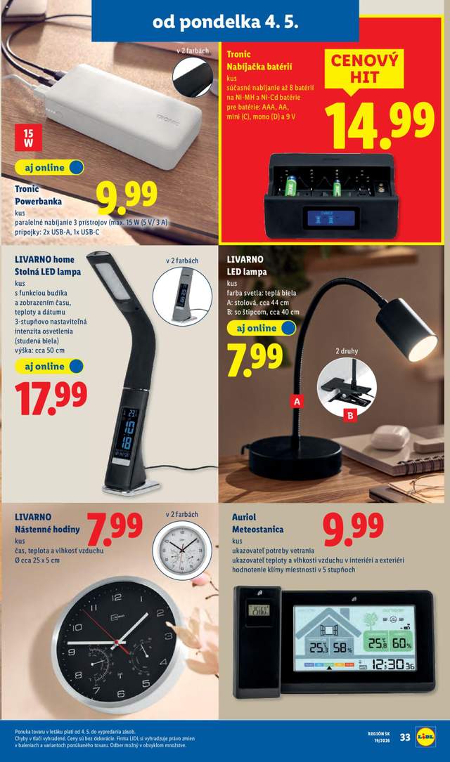 Nový Lidl leták od 04.05.