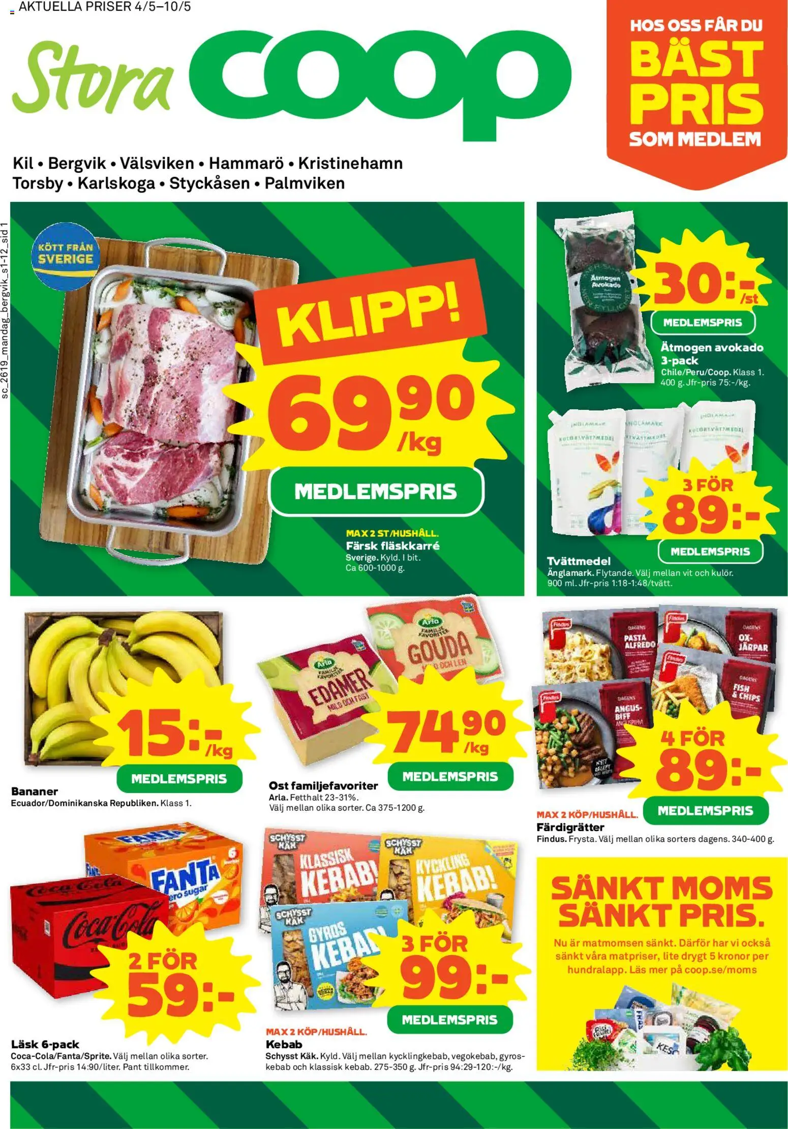 Förhandsgranska reklamblad Stora Coop erbjudanden från butik Stora Coop gäller från 04/05/2026