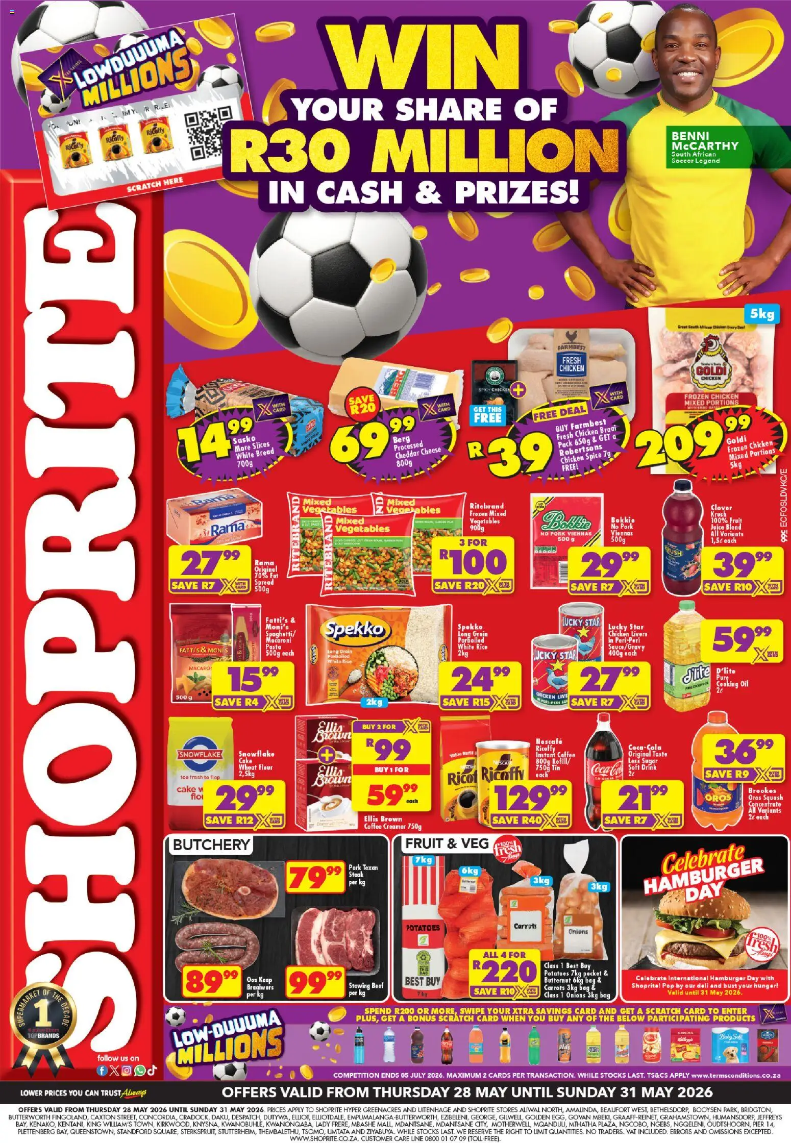 Shoprite - Eastern Cape - Low Price Lowduuuma Extra 28/05 - 31/05/2026