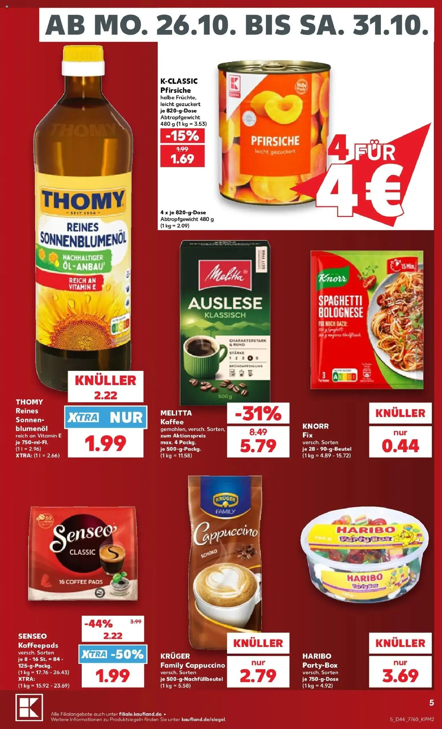 Vorschau von dem Prospekt des Geschäftes Kaufland, gültig ab dem 26.10.2026
