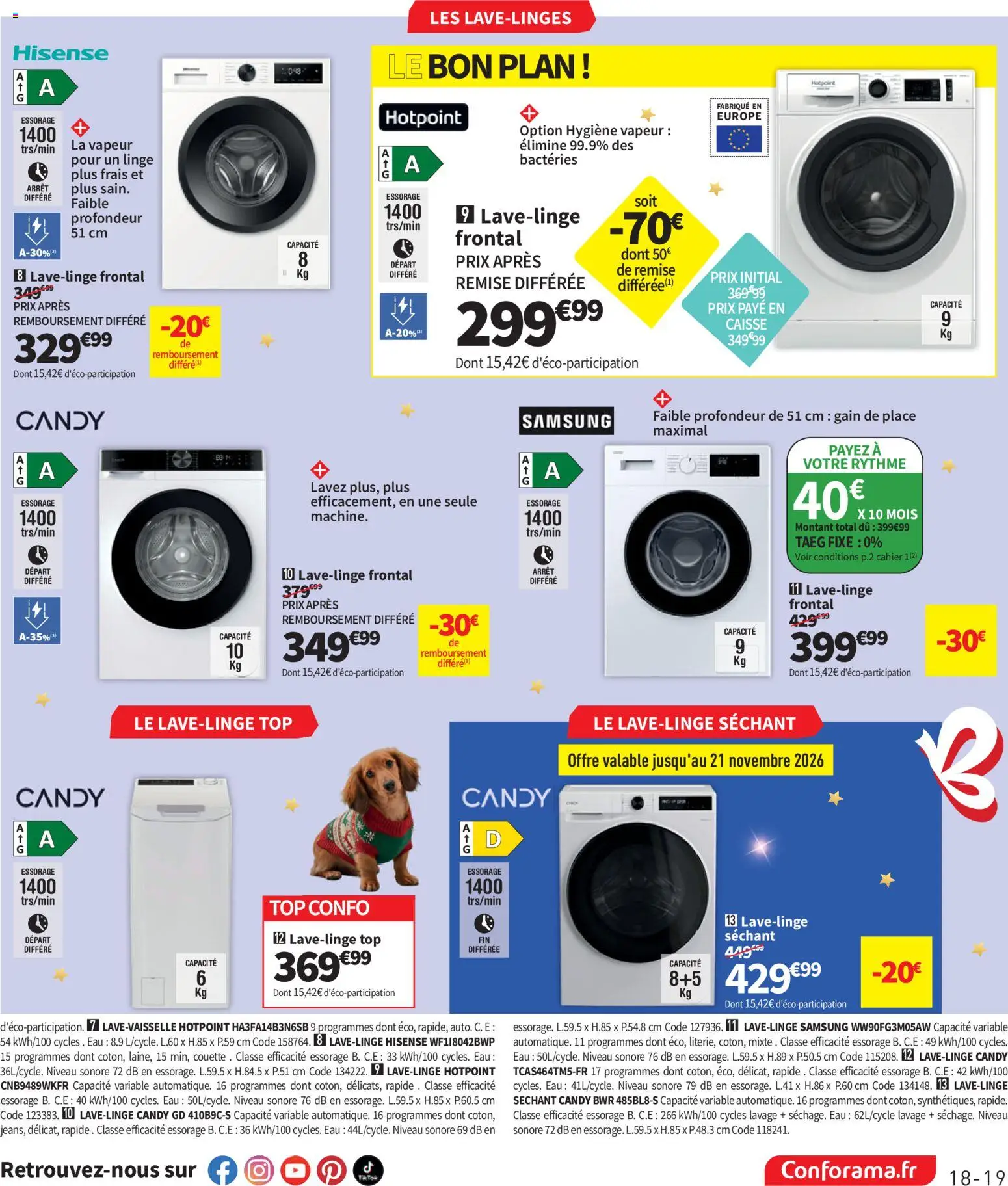 Prévisualisation de Conforama catalogue du magasin Conforama formulaire valide 27/10/2026