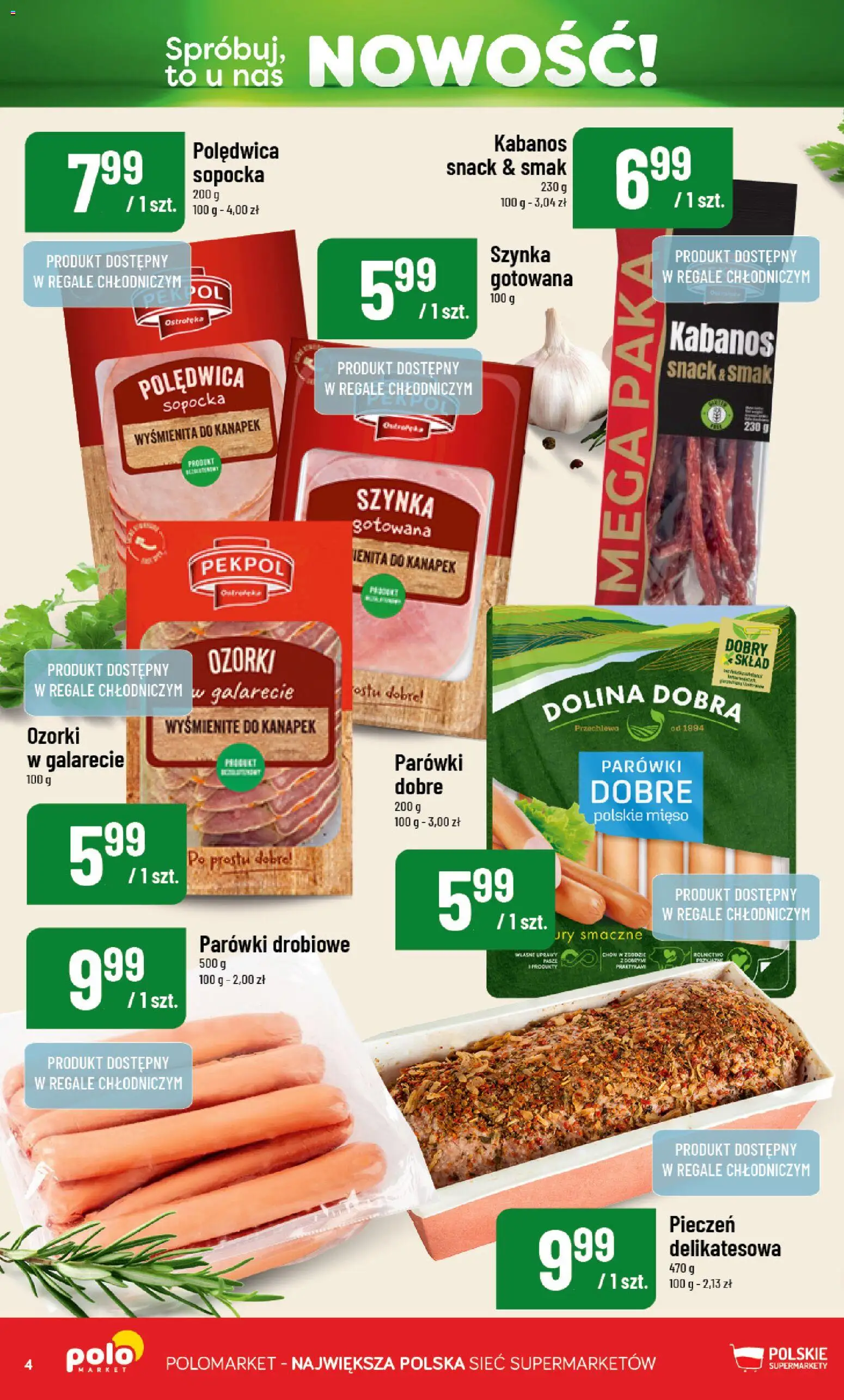 Pogląd gazetki "POLOmarket gazetka - Nowości" ze sklepu POLOmarket ważnej od 11.09.2026