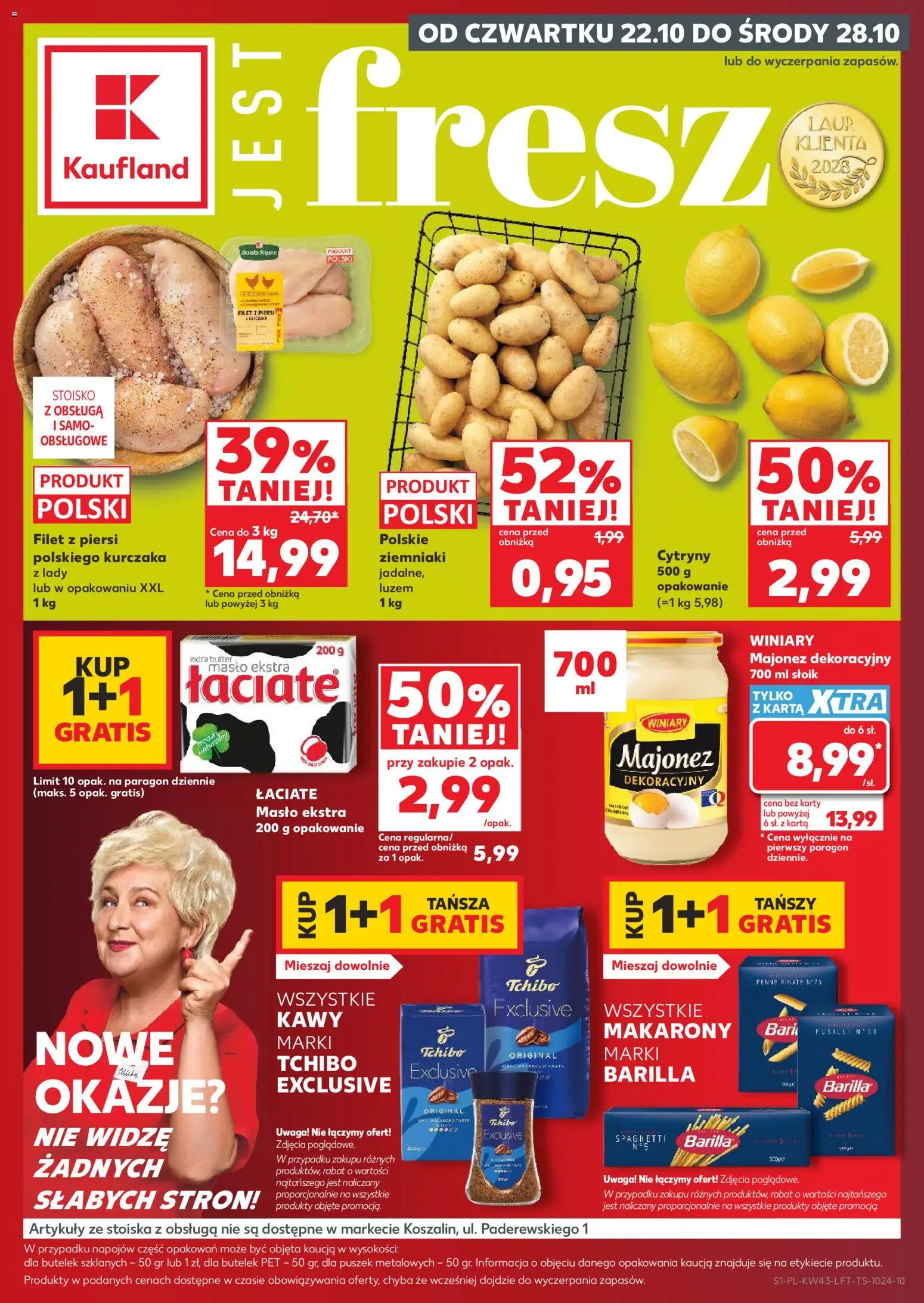 Pogląd gazetki "Kaufland gazetka" ze sklepu Kaufland ważnej od 22.10.2026