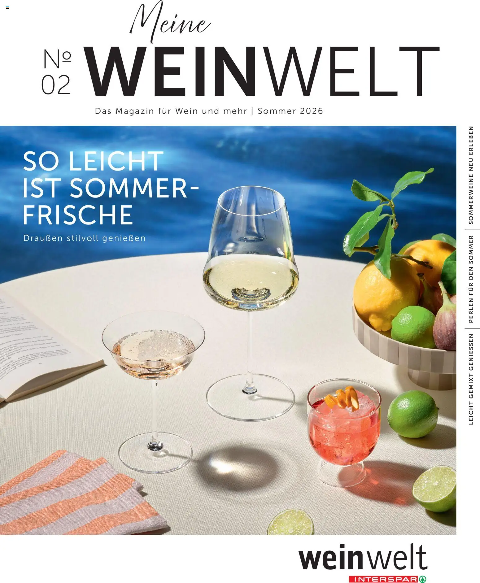 Vorschau der Angebote: Interspar Interspar Meine Weinwelt Sommer 2026 gültig ab 11.06.2026 - Wein, Magazin