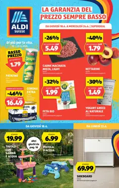 Vorschau des Merkblatts Aldi aktionen IT vom Shop Aldi gültig von 18.06.2026 bis 24.06.2026
