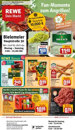 Vorschau von dem Prospekt des Geschäftes Rewe, gültig ab dem 08.06.2026