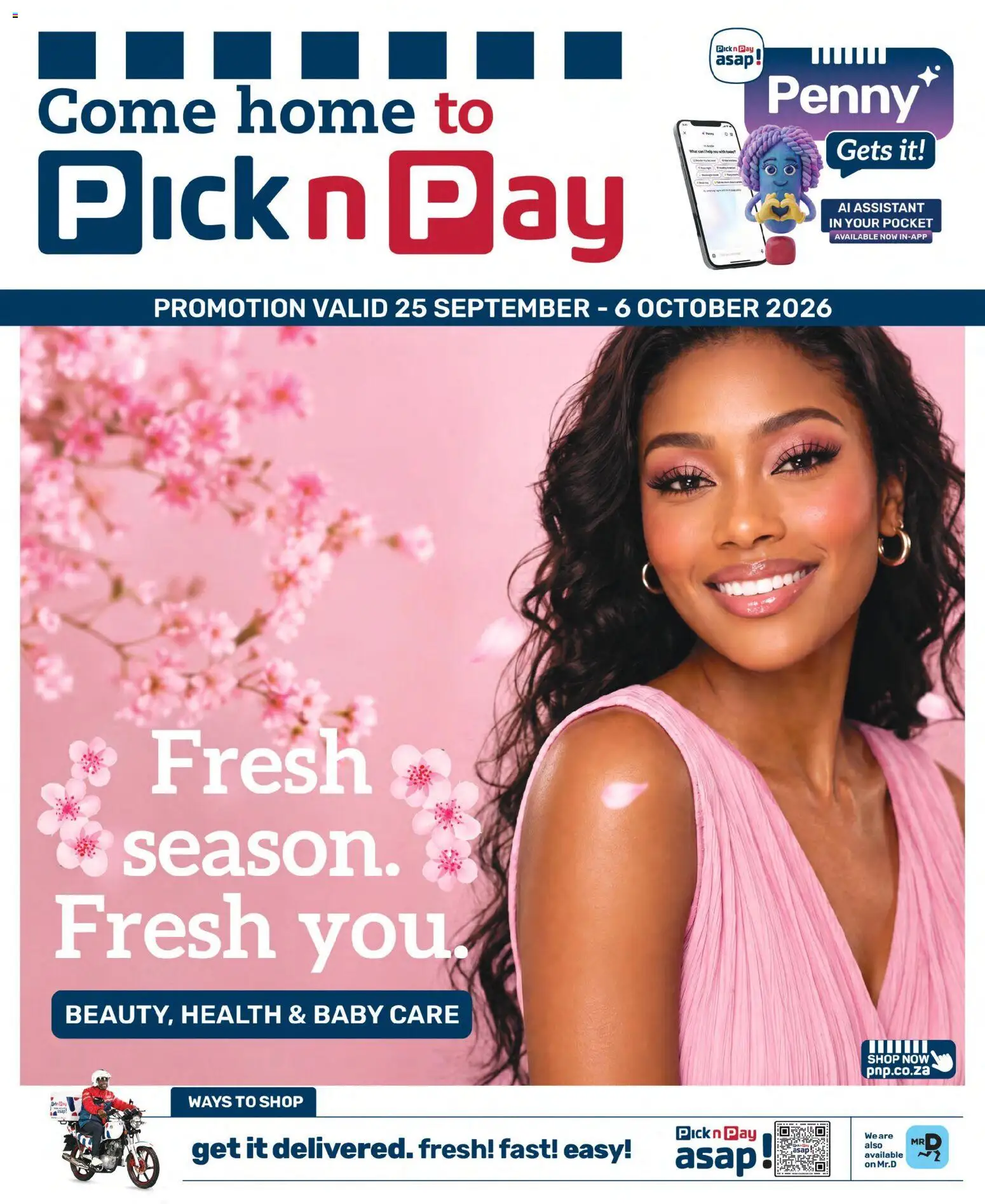 Preview of Pick n Pay flyer valid from 25/09/2026