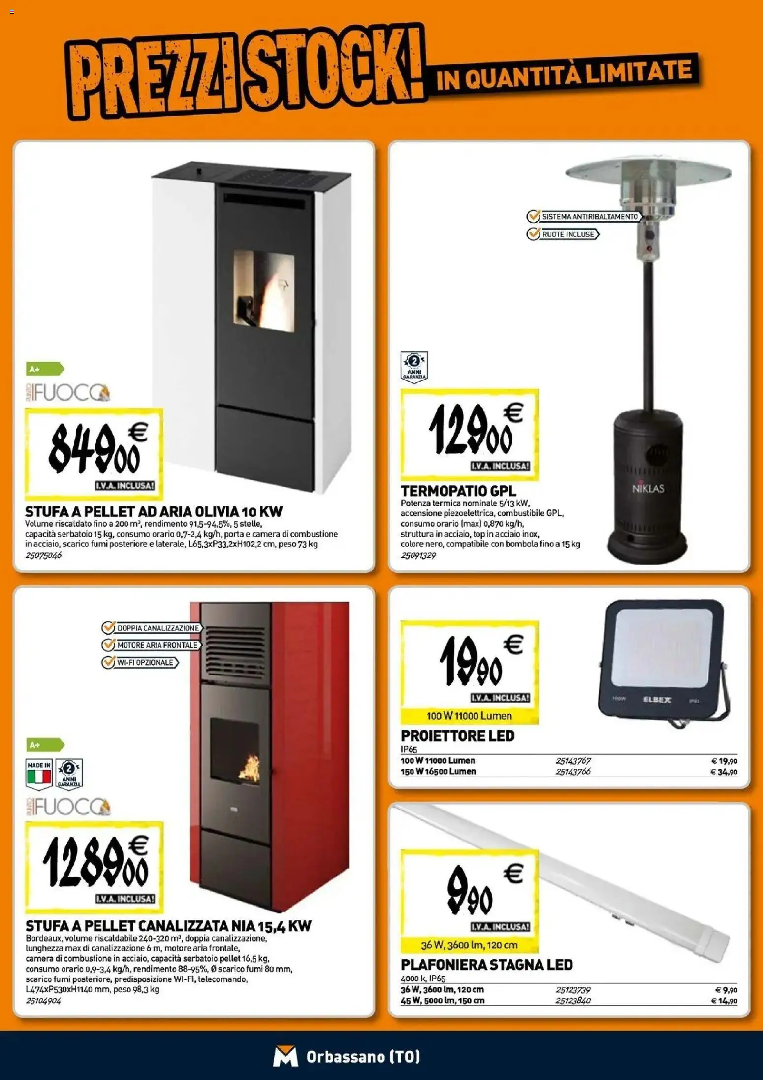 Anteprima dell'opuscolo TECNOMAT catalogo Orbassano dal negozio TECNOMAT valido da 29/10/2026