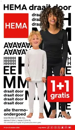 Voorbeeld van Hema folder van winkel Hema geldig vanaf 19-10-2026