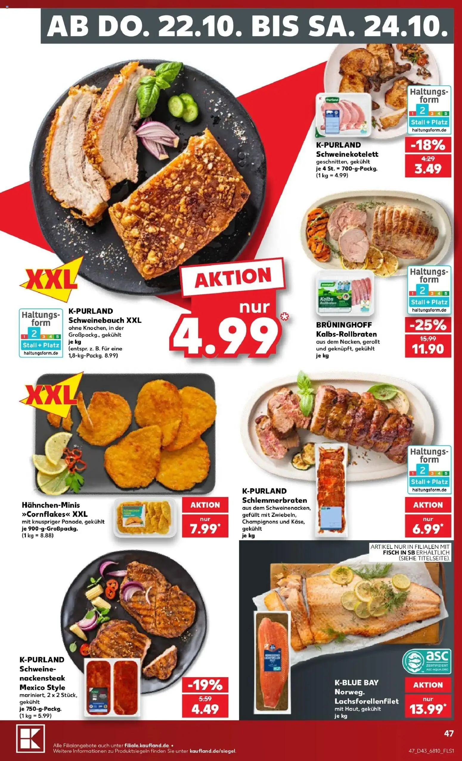 Vorschau von dem Prospekt des Geschäftes Kaufland, gültig ab dem 19.10.2026