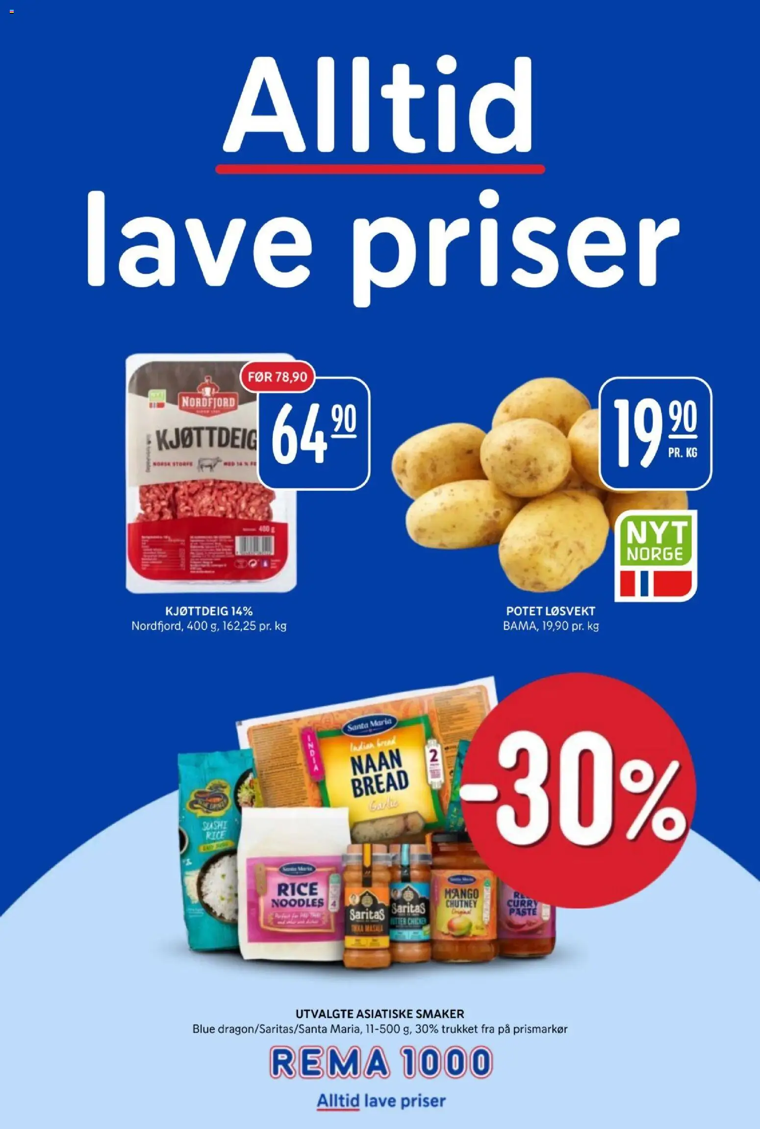 Forhåndsvis Rema 1000 kundeavis fra butikk Rema 1000 gyldig fra 21/09/2026