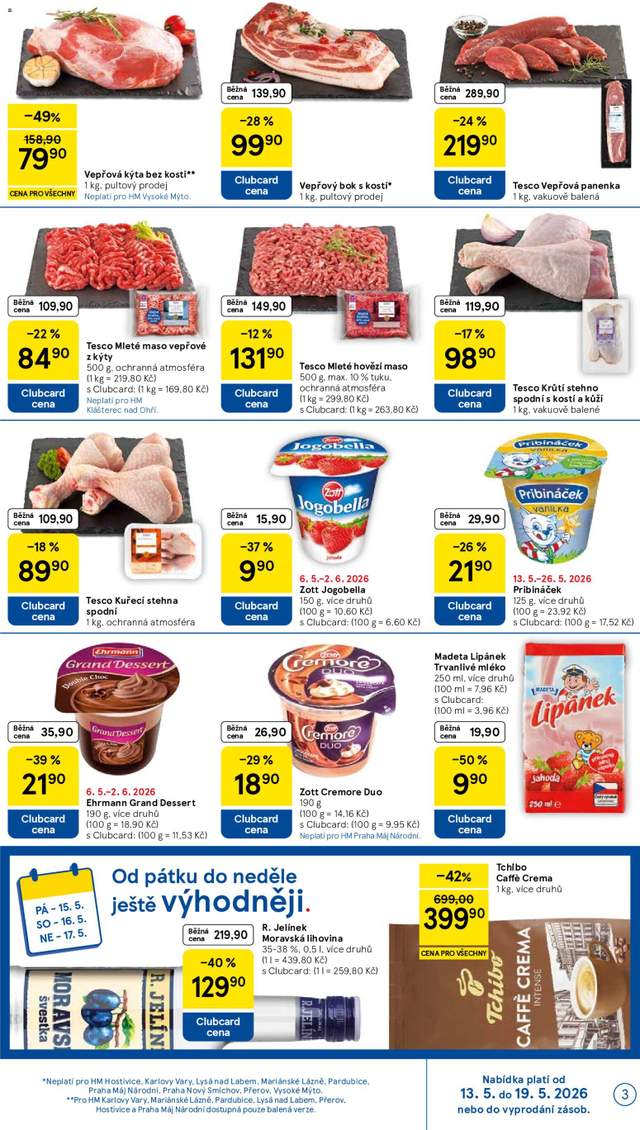 Nový Tesco leták od 13.05.