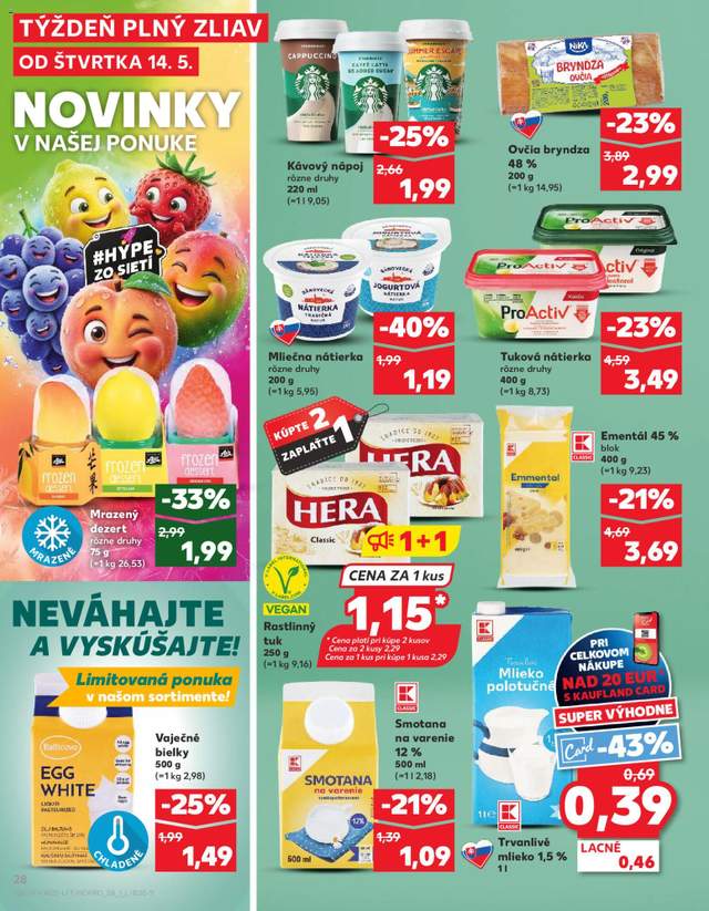 Nový Kaufland leták od 14.05.