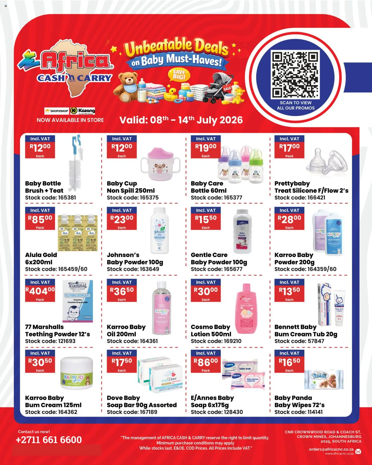 Preview of Africa Cash & Carry flyer valid from 08/07/2026