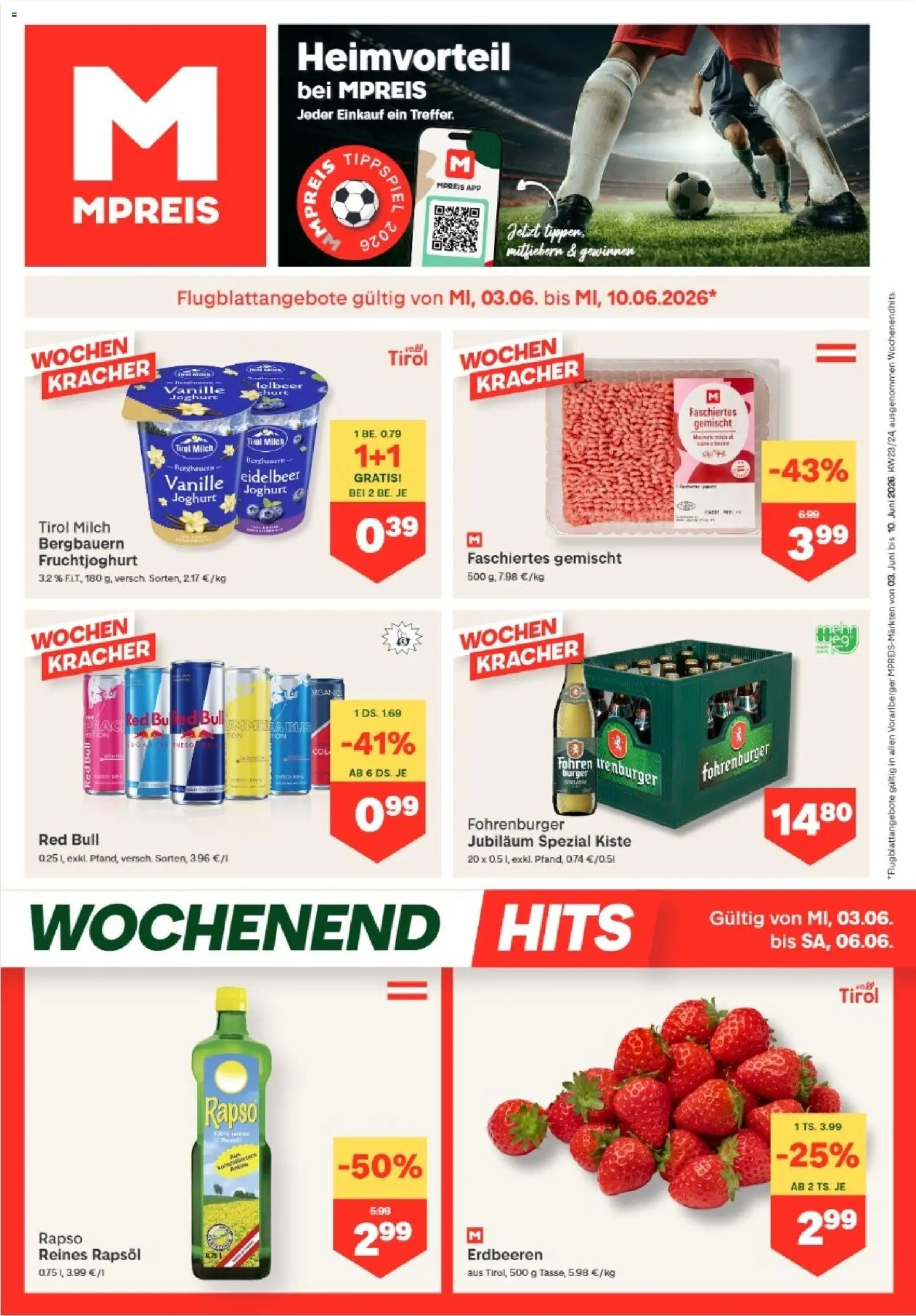 Vorschau der Angebote: MPREIS MPREIS Hohenems gültig ab 03.06.2026