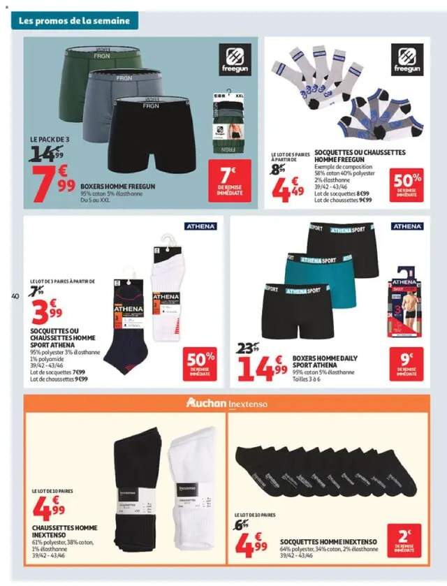 Nouveau catalogue Auchan à partir du 28/07