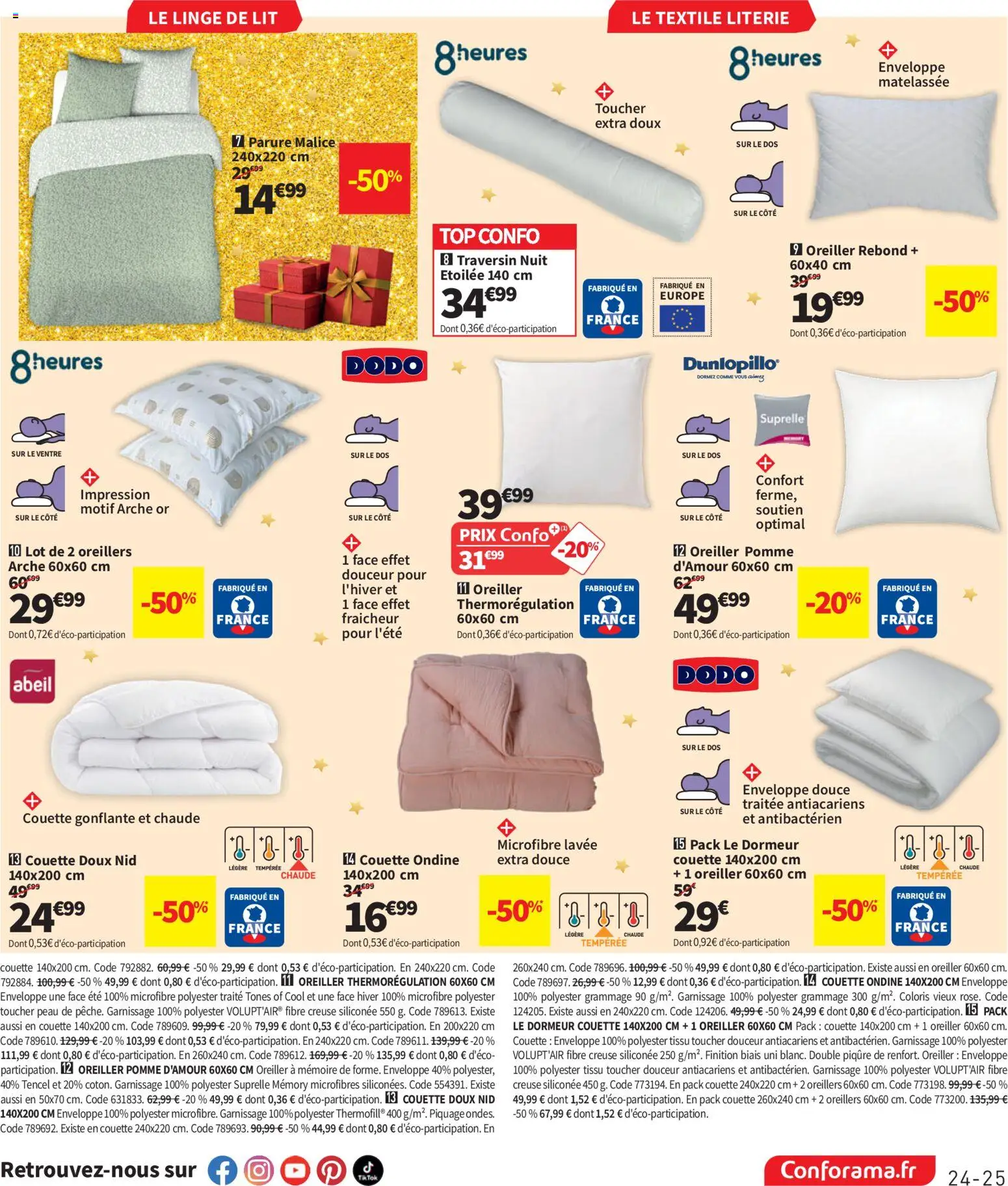 Prévisualisation de Conforama catalogue du magasin Conforama formulaire valide 27/10/2026