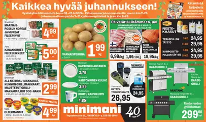 Kaupan Minimani Minimani tarjoukset - Jyväskylä esikatselu, voimassa 18/06/2026