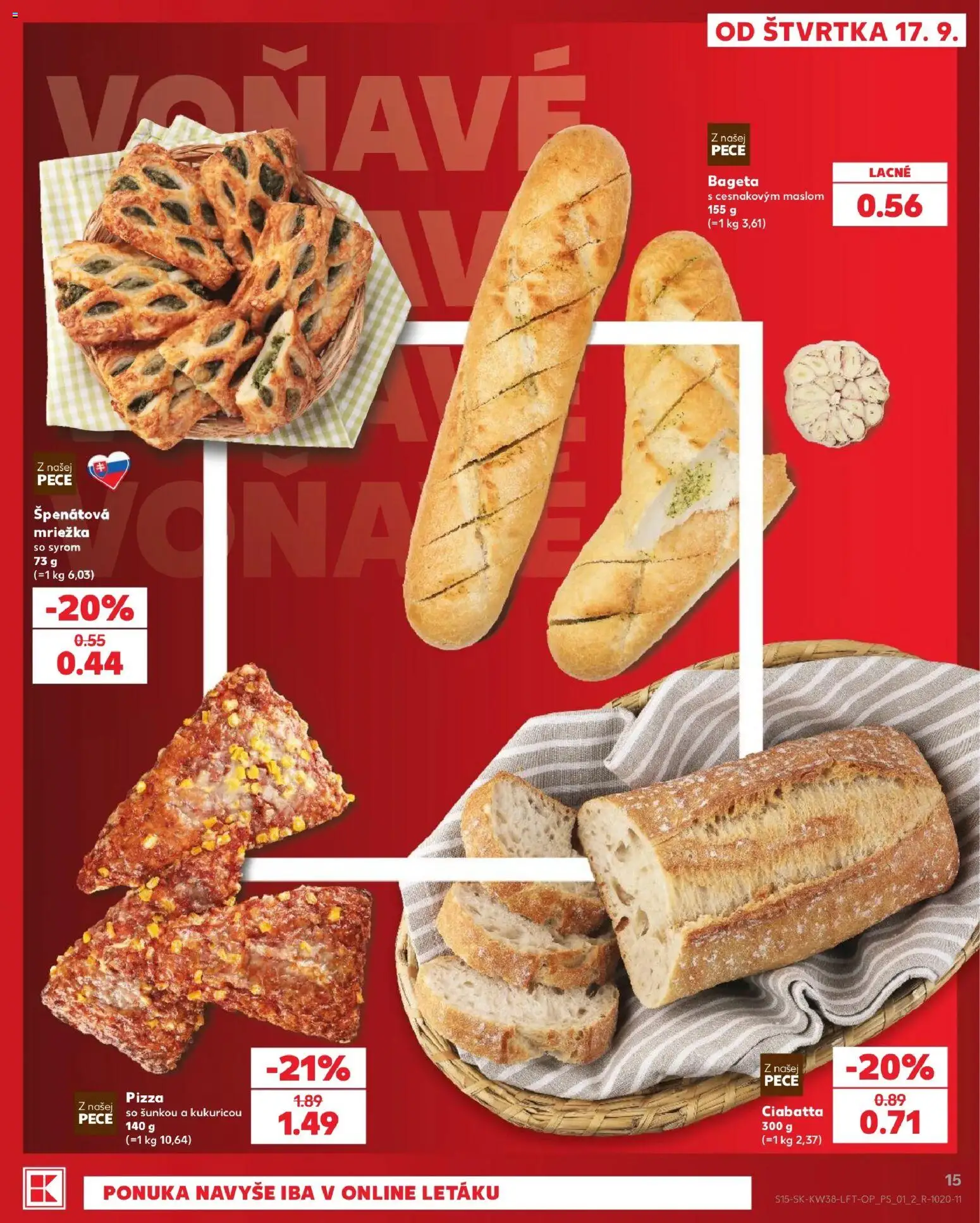 Náhľad Kaufland letáku platného od 17.09.2026