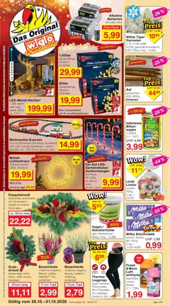 Vorschau von dem Prospekt des Geschäftes Wiglo Wunderland, gültig ab dem 26.10.2026