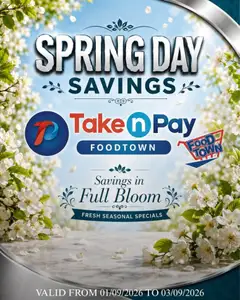 Preview of Take n Pay flyer valid from 01/09/2026